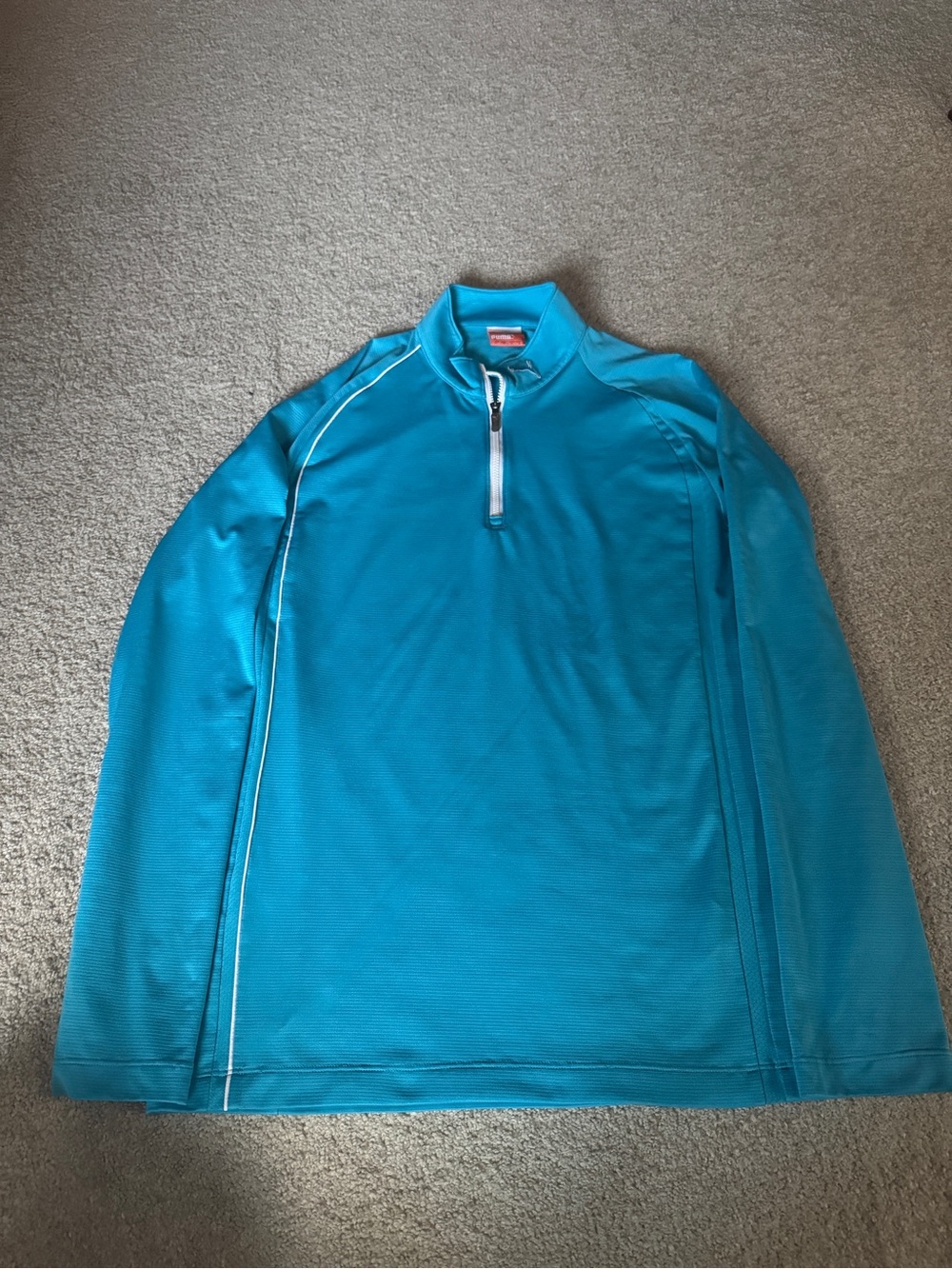 Puma Golf Mens 1/4 Zip Up Jacket Rickie Fowler Small